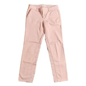 LOFT Girlfriend Chinos Pants Pink Size 0